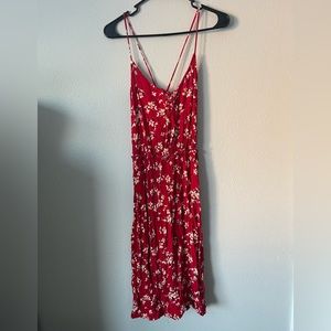 Tropical strappy dress